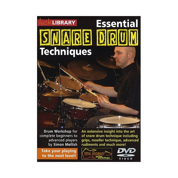 Lick Library: Essential Snare Drum Techniques