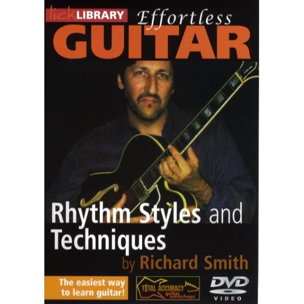 Lick Library: Effortless Guitar - Rhythm Styles and Techniques