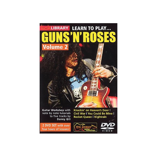 Lick Library: Learn To Play Guns 'N' Roses - Volume 2 (2DVD set)