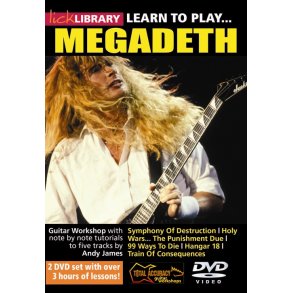 Lick Library: Learn To Play Megadeth (2 DVDs)
