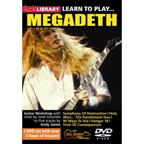 Lick Library: Learn To Play Megadeth (2 DVDs)