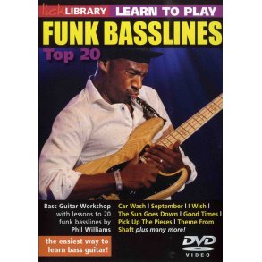 Lick Library: Learn To Play Funk Basslines - Top 20