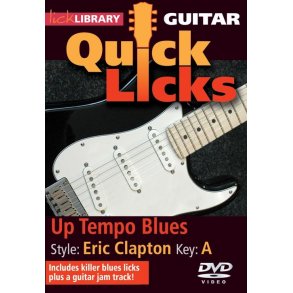 Lick Library: Quick Licks For Guitar - Eric Clapton Up Tempo Blues (DVD)