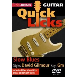 Lick Library: Quick Licks - Slow Blues David Gilmour