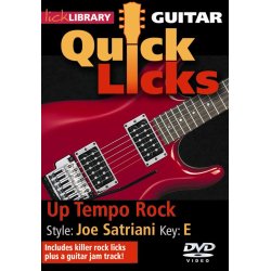 Lick Library: Quick Licks - Joe Satriani Up-Tempo Rock