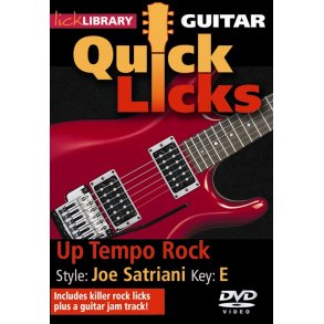 Lick Library: Quick Licks - Joe Satriani Up-Tempo Rock