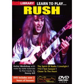 Lick Library: Learn To Play Rush (2 DVDs)