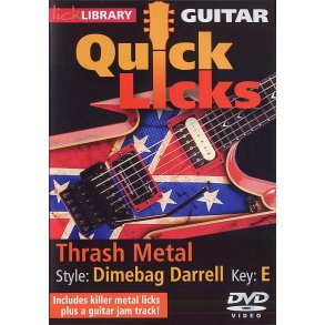 Lick Library: Quick Licks - Dimebag Darrell Thrash Metal