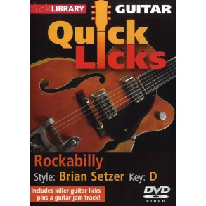 Lick Library: Quick Licks - Brian Setzer