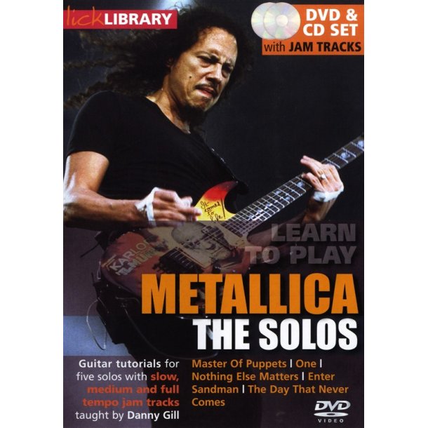 Lick Library: Learn To Play Metallica - The Solos