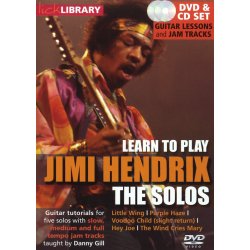Lick Library: Learn To Play Jimi Hendrix - The Solos