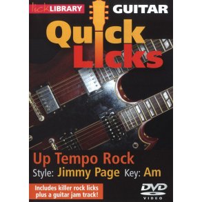 Lick Library: Jimmy Page Quick Licks Volume 2 - Up Tempo Rock