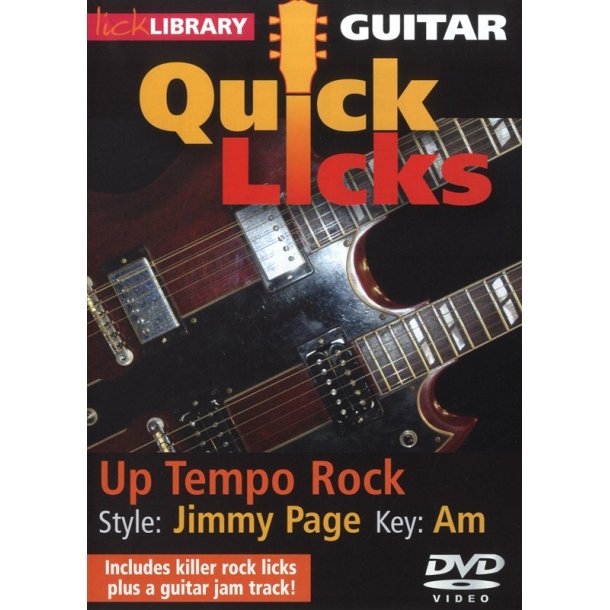 Guitar Quick Licks: Joe Satriani Style Up Tempo [DVD] [Import](品)