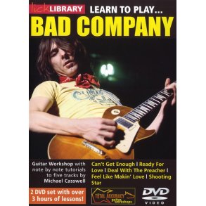 Lick Library: Learn To Play Bad Company