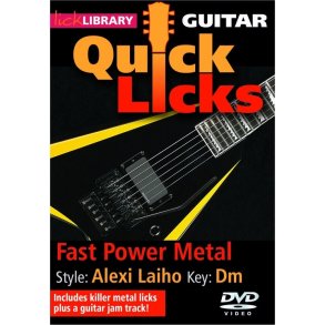 Lick Library: Alexi Laiho Quick Licks - Fast Power Metal