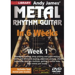 Lick Library: Andy James' Metal Rhythm Guitar In 6 Weeks - Week 1