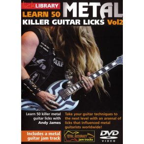 Learn 50 Killer Metal Licks - Volume 2