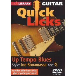 Lick Library: Guitar Quick Licks - Joe Bonamassa Up Tempo Blues