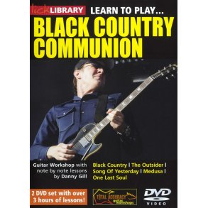 Lick Library: Learn To Play Black Country Communion
