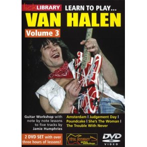 Lick Library: Learn To play Van Halen - Volume 3