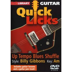 Lick Library: Quick Licks - Billy Gibbons Up-Tempo Blues