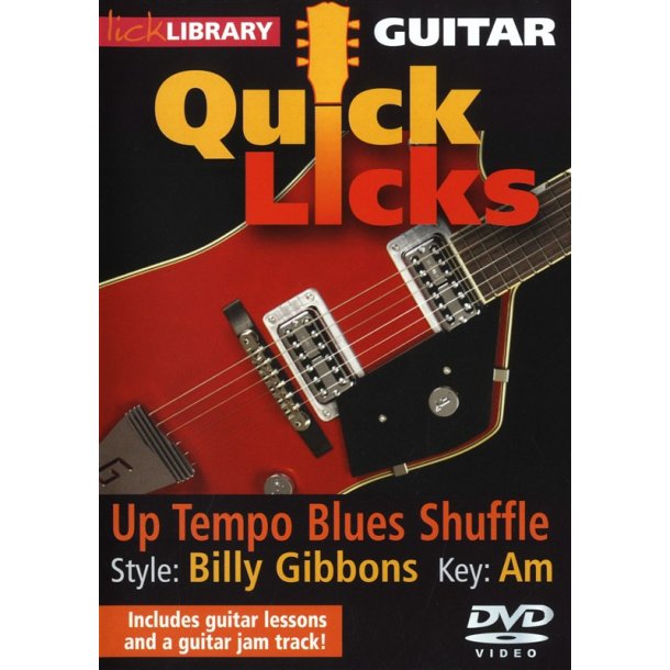 Lick Library: Quick Licks - Billy Gibbons Up-Tempo Blues
