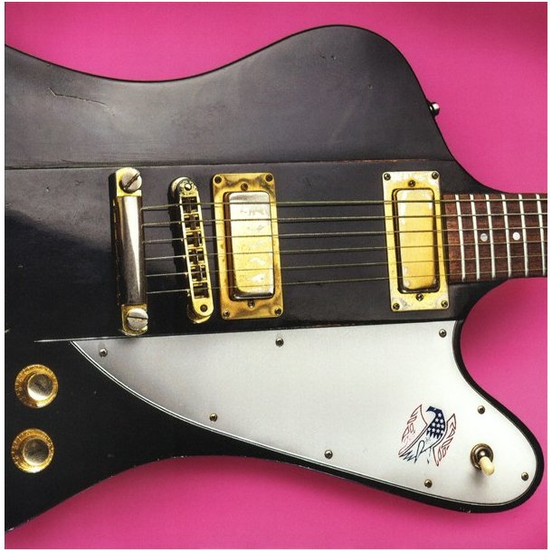 Electric Guitar Greeting Card - Black Guitar (6 Pack)