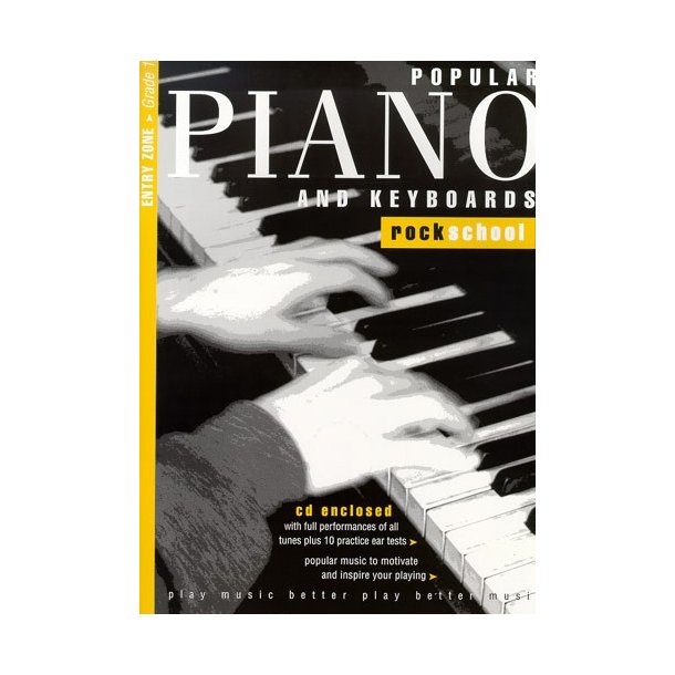 Rockschool Popular Piano And Keyboards - Grade 1