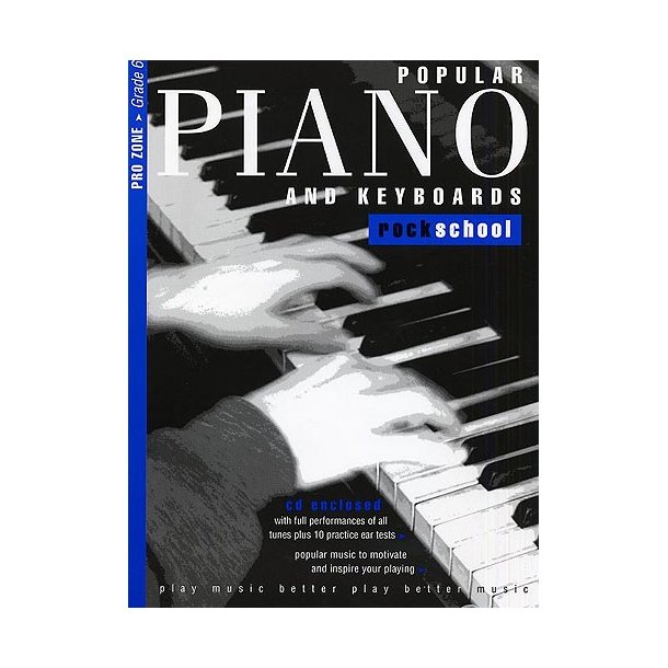 Rockschool Popular Piano And Keyboards - Grade 6