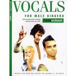 Rockschool Vocals For Male Singers - Level 1