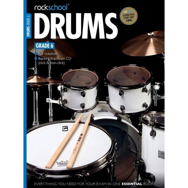 Rockschool Drums - Grade 6 (2012-2018)