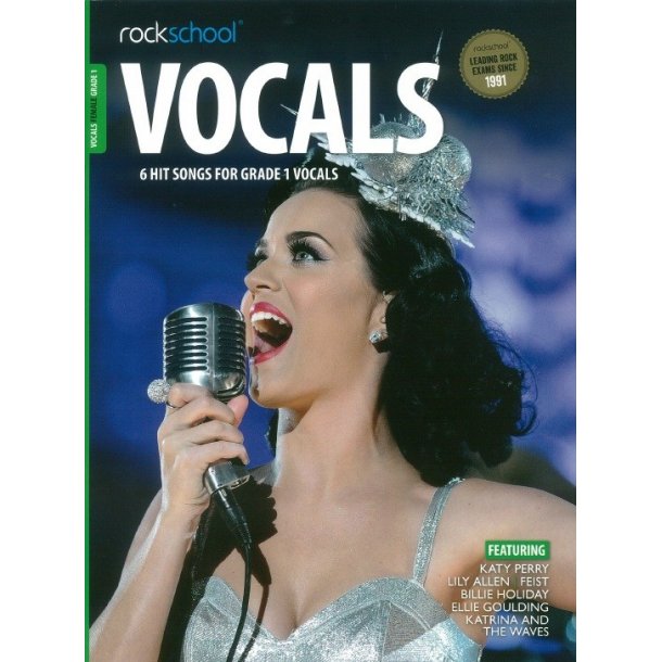 Rockschool: Vocals Grade 1 - Female (Book/Online Audio)