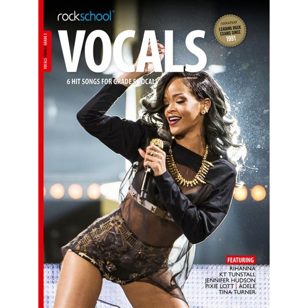 Rockschool: Vocals Grade 5 - Female (Book/Audio Download) 2014-2017 Syllabus