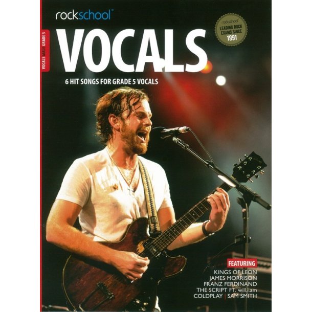 Rockschool: Vocals Grade 5 - Male (Book/Audio Download) 2014-2017 Syllabus
