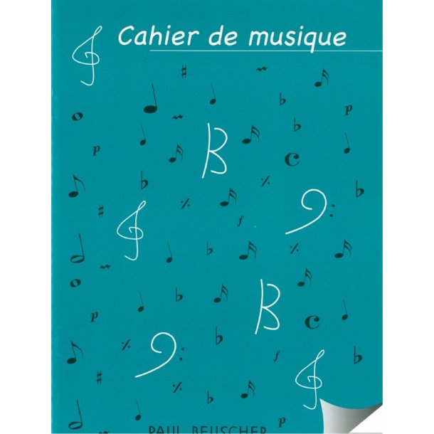 Cahier De Musique &Agrave; 12 Port&eacute;es - Grand Format