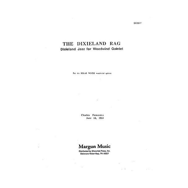 Charles Fernandez: The Dixieland Rag (Score)