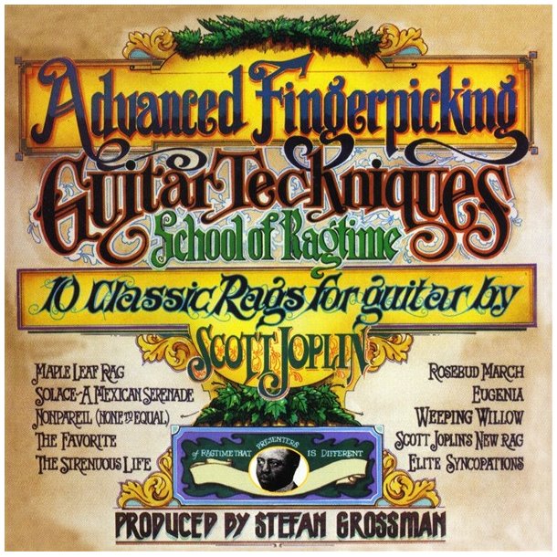 School Of Ragtime: 10 Classic Rags For Guitar By Scott Joplin