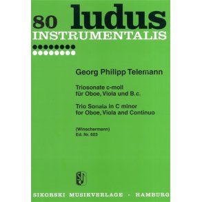 Georg Philipp Telemann: Trio Sonata in C minor for Oboe, Viola and Continuo