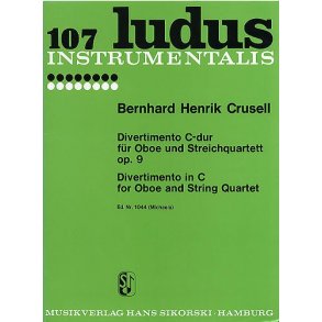 Bernhard Henrik Crusell: Divertimento In C for Oboe And String Quartet Op.9 (Parts)