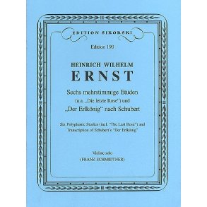 Heinrich Wilheim Ernst: Six Polyphonic Studies - Violin