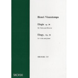 Henri Vieuxtemps: Elegy Op.30 (Viola/Piano)