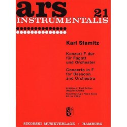 Karl Stamitz: Concerto For Bassoon And Orchestra (Bassoon/Piano)