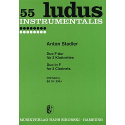 Anton Stadler: Duo In F