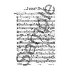 J&oslash;rgen Bentzon: Racconto Nr. 5, Op. 46 (Parts)