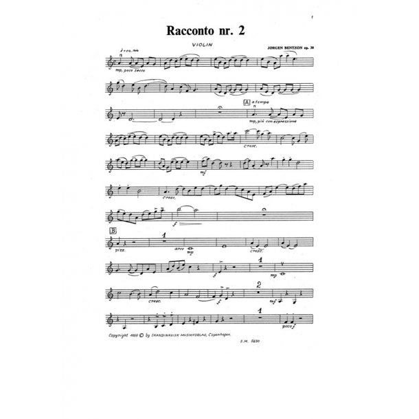 RACCONTO NO.2 OP.30