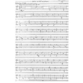 Pawel Szymanski: Two Studies For Piano (Autograph Facsimile)