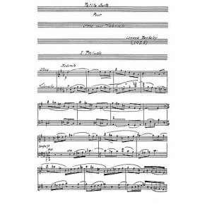 Lennox Berkeley: Petite Suite (Players' Score)
