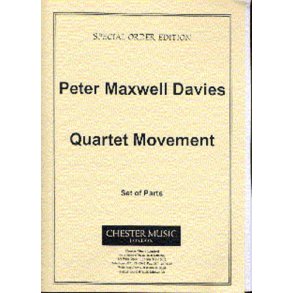 Peter Maxwell Davies: Quartet Movement Parts