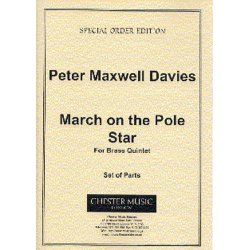 Peter Maxwell Davies: March On The Pole Star Parts