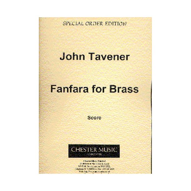 John Tavener: Fanfara For Brass